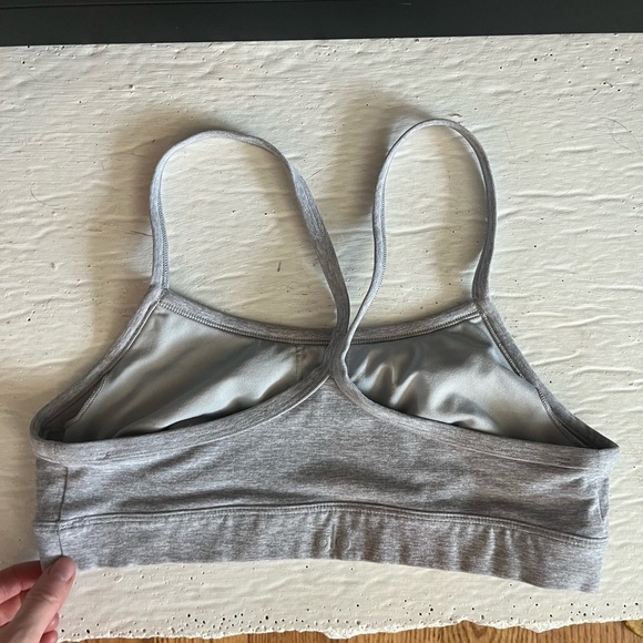 Alo Women’s Alosoft Gratitude Bra - Heather Grey, Size S - Picture 2 of 3